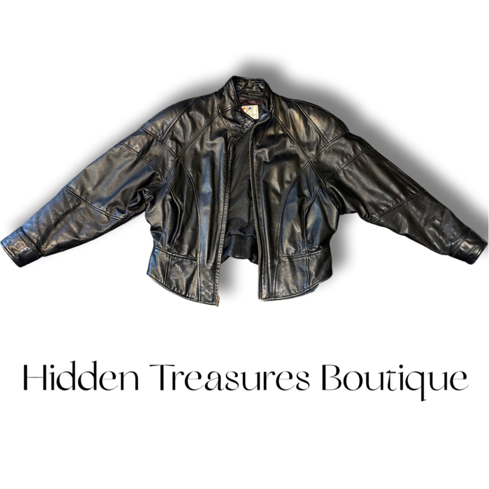 Leather By the Wilson’s: Leather bomber jacket